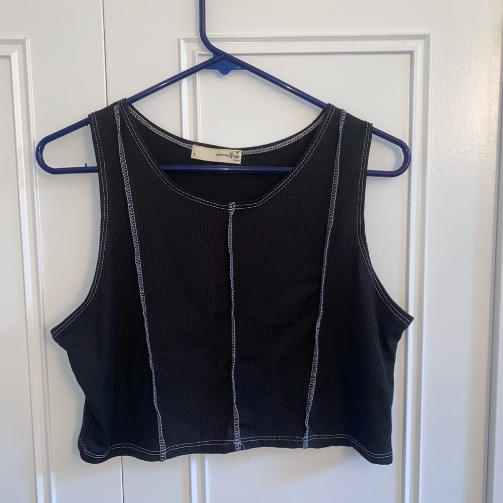 Cropped tank never been worn